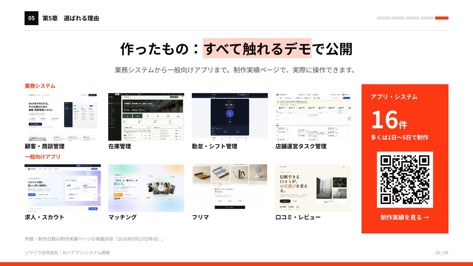 AIアプリ・システム開発 サービス資料 26ページ目